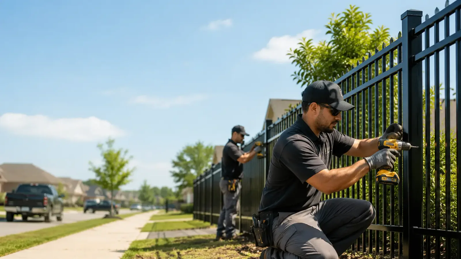 Metal Fence Installation in Central City, NE